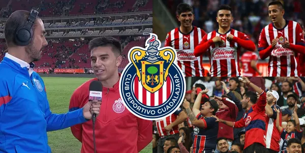 Fernando Beltrán emocionó a la afición rojiblanca con sus palabras tras el último triunfo de Chivas.