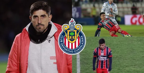 Fernando Beltrán estaría fuera más de un solo partido en lo que son malas noticias para Chivas.