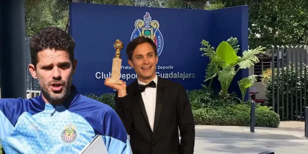 Fernando Gago junto a Gael García Bernal / FOTO CONTRAMURO