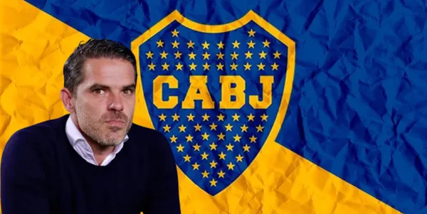 Fernando gago junto el escudo de Boca Juniors / FOTO 90 MIN