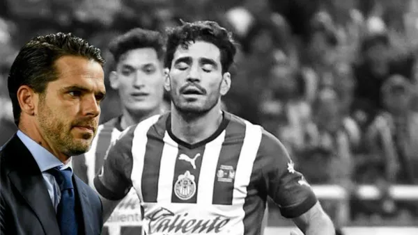 Fernando Gago y el Pollo Briseño lamentándose