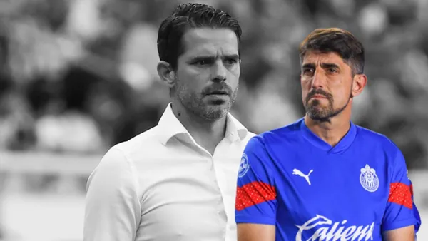 Fernando Gago y Pauno con la de Chivas