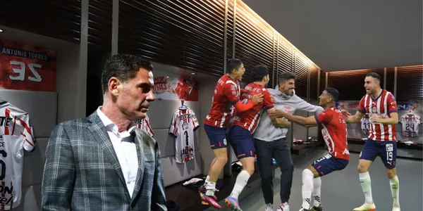 Fernando hierro calma los rumorees, lo que hace para demostrar que no hay fracturas en el vestidor