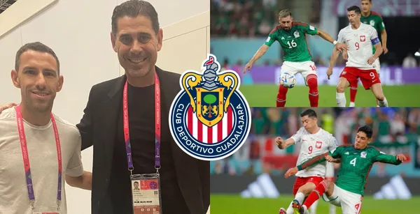 Fernando Hierro estuvo presente en el partido del Tri frente a Polonia y ya tendría su primer refuerzo en Chivas.