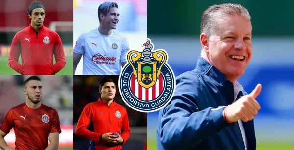 Fernando Hierro les daría una segunda oportunidad en Chivas aunque Ricardo Peláez los desterró.