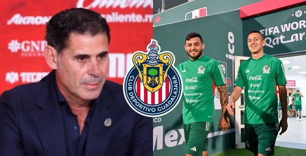 Fernando Hierro ya habría decidido el futuro inmediato de Alexis Vega y Roberto Alvarado en Chivas.