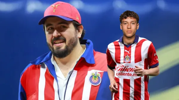 Fidel Barajas con la de Chivas y Amaury