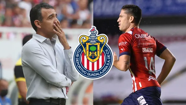 Finalmente, Santiago Ormeño pudo anotar su gol con Chivas y la reacción de Ricardo Cadena sorprendió a los chivahermanos