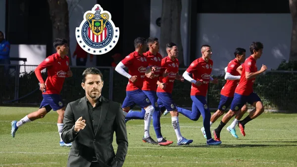 Foto: Antena 2 / Entrenamiento de Chivas de Guadalajara