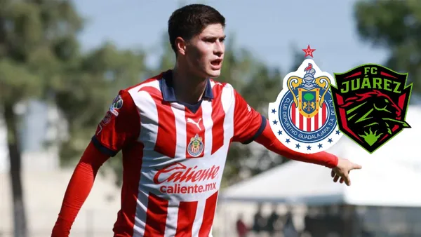 Foto: Armando González y su gol en Chivas ante Juárez