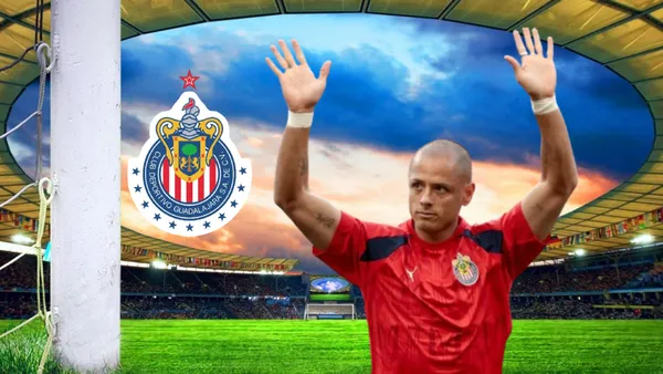 Foto: Chicharito Hernández con la indumentaria del Guadalajara