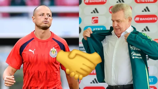 Foto: ESPN / Chicharito Hernández y Javier Aguirre