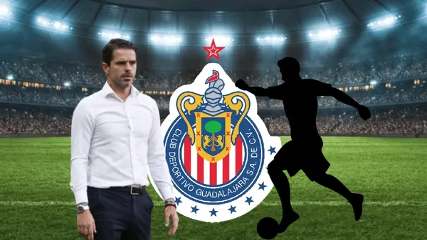 Foto: Fernando Gago en Chivas y Bruce El-mesmari