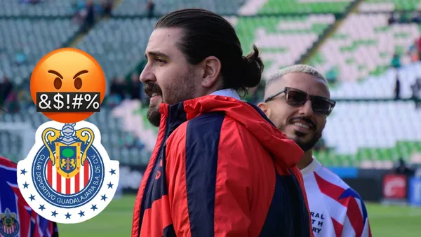 Foto: Fútbol Total / Amaury Vergara al frente del Guadalajara