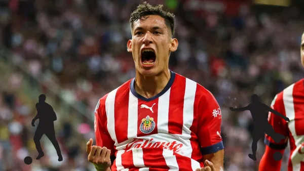 Foto: Fútbol Total / Jesús Chiquete Orozco vistiendo la camiseta de Chivas