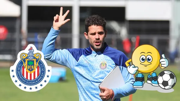 Foto: Pinter / Fernando Gago en la practica de Chivas
