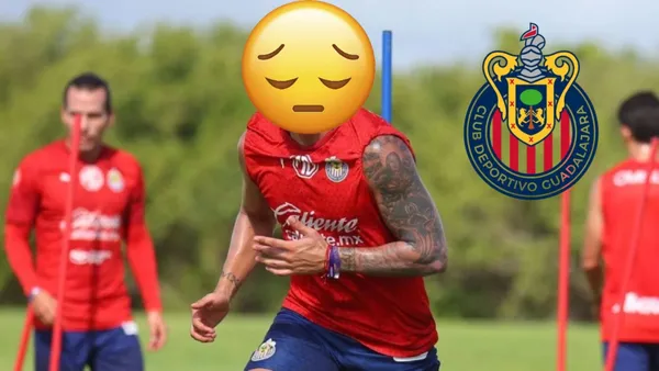 Foto: Récord / Omar Govea en Chivas de Guadalajara