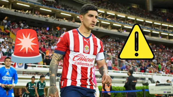 Foto: Victor Guzmán en Chivas de Guadalajara