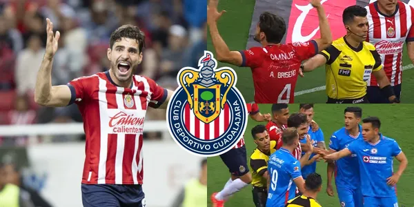 Fueron compañeros, pero Antonio Briseño y Uriel Antuna se fueron a las manos, las palabras del de Cruz Azul detonaron todo.