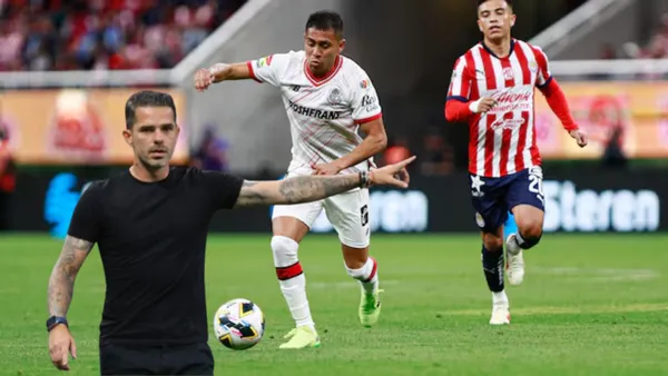 Gago en el Chivas vs Toluca