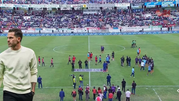 Gago en la premiación de la Copa por la Paz