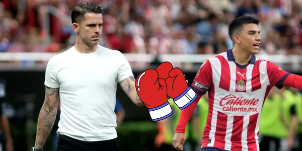 Gago y Beltrán con guantes de Box/FOTO: Récord