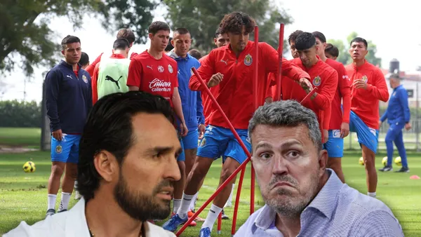 García le daba minutos y ahora con Espinoza es separado de cara al partido vs América | Foto: Especial