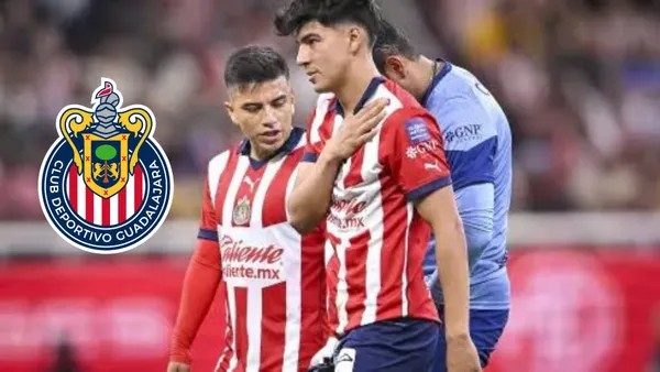 Guti lesionado y el escudo de Chivas