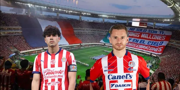 Guti y Salles Lamonge en el Akron/FOTO: Atlético San Luis