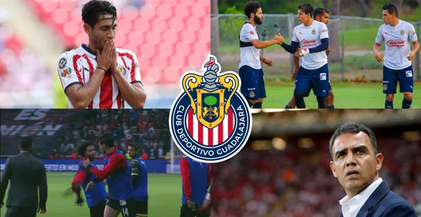 Habría serios problemas internos en Chivas a causa de división en el vestidor.