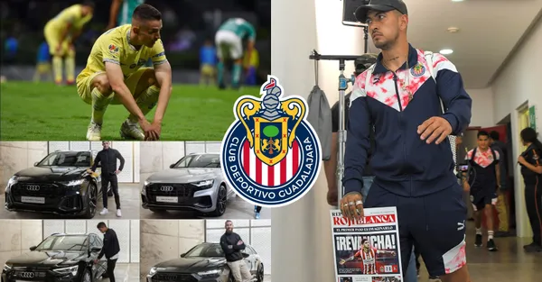 Hasta en tema de auto el capitán de Chivas deja en el sueño a la figura del América.