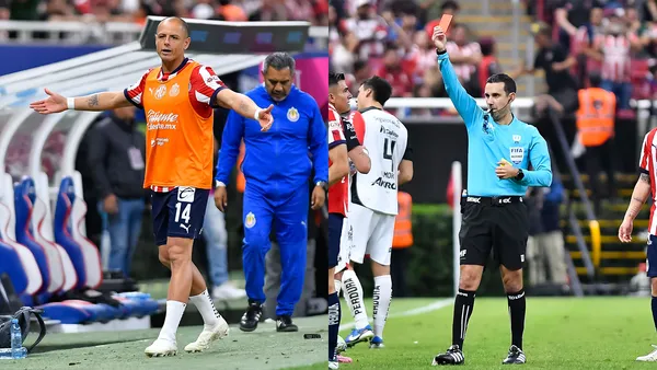 Hernández salió expulsado ante y se revela lo que dijo que hizó enfurecer al arbitraje | Foto: MexSport