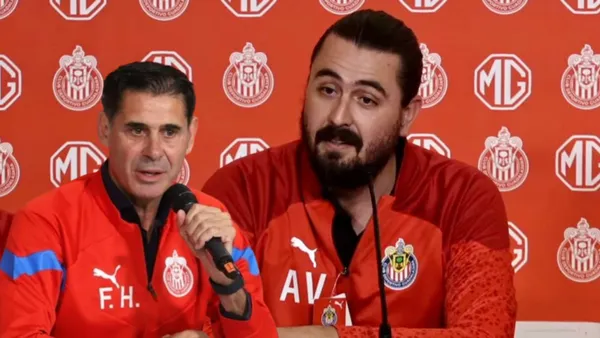 Hierro y Amaury en conferencia de prensa