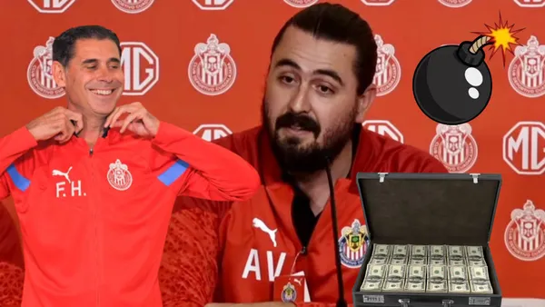 Hierro y Amaury en conferencia, maletín de dinero y bombazo