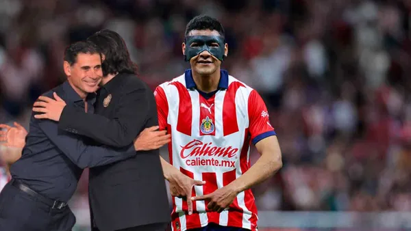 Hierro y Amaury se abrazan y Tiba celebra