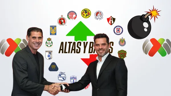 Hierro y Gago se dan la mano y los equipos de la liga mx