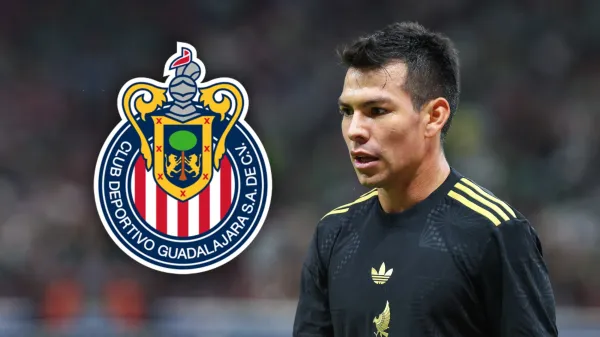 Hirving Lozano con la selección mexicana ante Ecuador