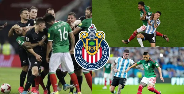 Históricamente los jugadores del Rebaño siempre han defendido a la selección mexicana en cualquier lugar.