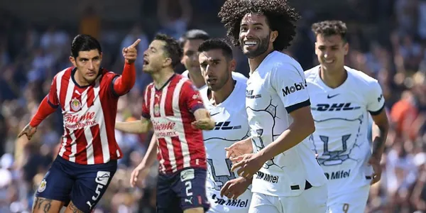 Horario y transmisión del encuentro entre los Pumas y las Chivas por la jornada 17