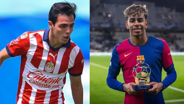 Hugo Camberos y Yamal fueron rivales en un juego, esto es lo que vale cada uno | Foto: Especial