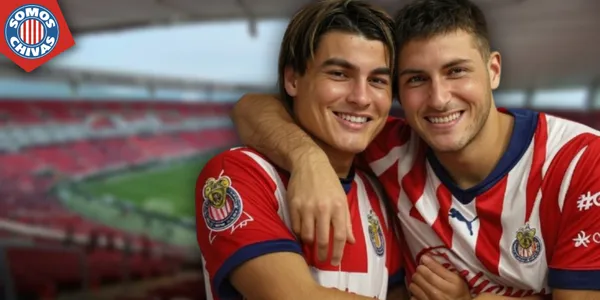 Ilustración de Luka Romero y Santiago Giménez (Fuente: GROK)