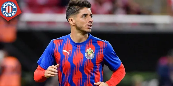 Isaác Brizuela en Chivas (Fuente: MEXSPORT)