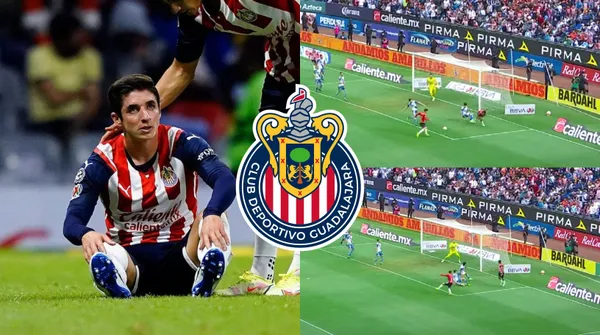 Isaác Brizuela podría salir de Chivas tras el error que cometió frente al Puebla en repechaje.