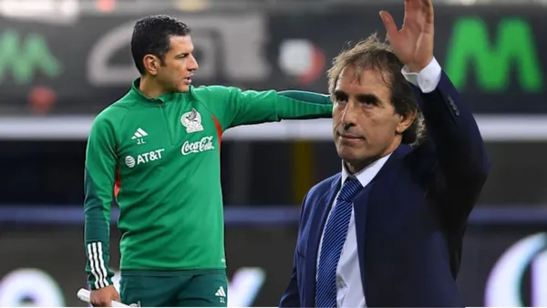 Jaime Lozano y Guillermo Almada (Foto tomada de: MexSport)