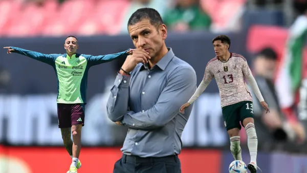 Jaime Lozano y jugadores de Chivas en selección