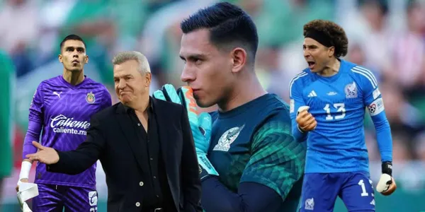 Javier Aguirre y los porteros de selección/ FOTO: Excélsior