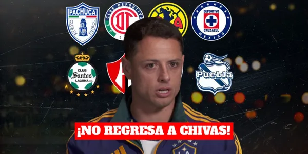 Javier Hernández daría un último golpe bajo a Chivas, firmaría con otro club en México.