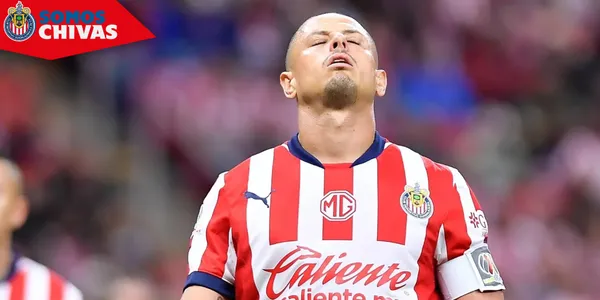 Javier Hernández en Chivas (Fuente: MEXSPORT)