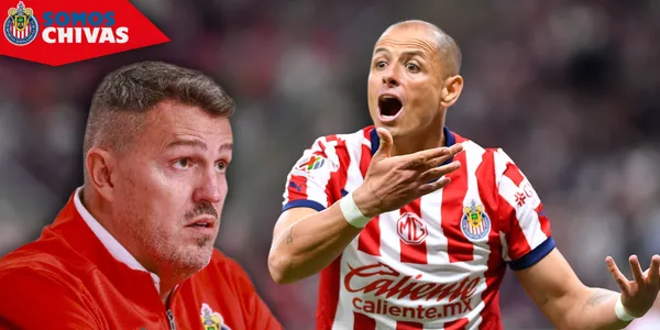 Javier Hernández en Chivas (Fuente: MEXSPORT)