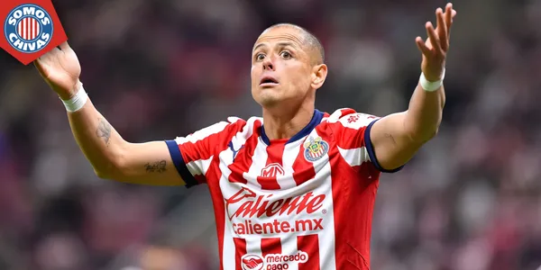 Javier Hernández en Chivas (Fuente: MEXSPORT)